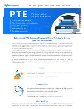 PTE Exam Dates, Fees, Registration, Pattern  Collegepond