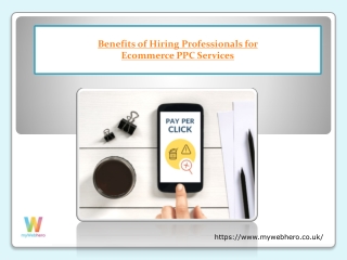 Benefits of Hiring Professionals for Ecommerce PPC Services
