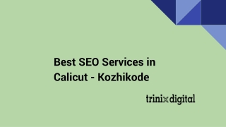 Best SEO Services in Calicut - Kozhikode