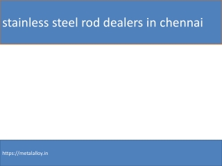 stainless steel pipe dealers in chennai