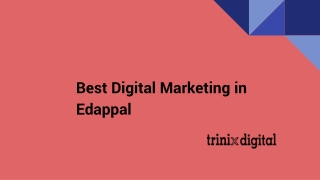 Which Is The Best Digital Marketing in Edappal