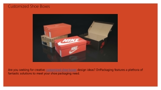 Customized Shoe boxes