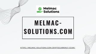 Cryptocurrency Fraud Chargeback | Melmac-solutions.com