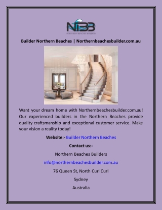 Builder Northern Beaches  Northernbeachesbuilder.com