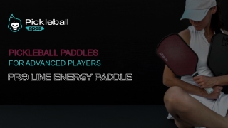 Pickleball Paddles for Advanced Players - Pro Line Energy Paddle