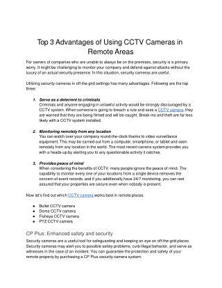 Top 3 Advantages of Using CCTV Cameras in Remote Areas .docx