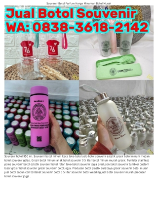 ౦8౩8·౩Ꮾl8·2lㄐ2 (WA) Grosir Souvenir Botol Jual Botol Di Medan