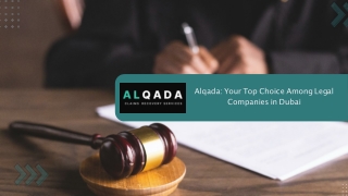 Legal Companies in Dubai