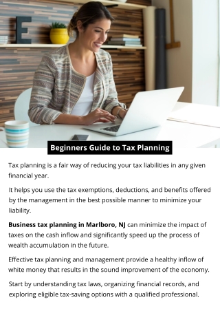 Beginners Guide to Tax Planning