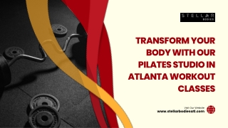 Transform Your Body with Our Pilates Studio in Atlanta Workout Classes