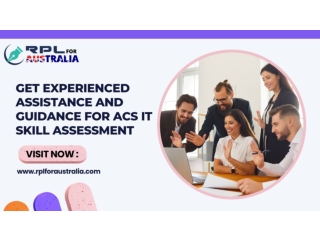 Get experienced assistance and guidance for acs it skill assessment