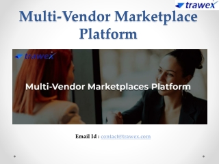 Multi-Vendor Marketplace Platform