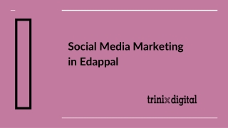 Best Social Media Marketing in Edappal