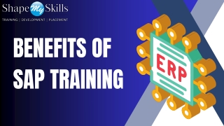 Learn The Benefits Of SAP Training in Noida - ShapeMySkills