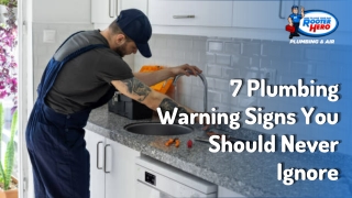 7 Plumbing Warning Signs You Should Never Ignore