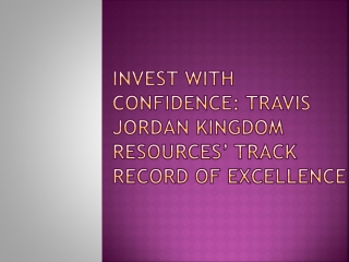 Future-Proof Your Investment Portfolio with Travis Jordan Kingdom Resources' In