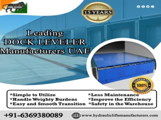 Loading Dock Leveler, Heavy Duty Dock Leveler, Warehouse Dock Leveler, Chennai