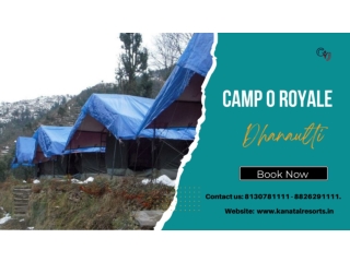 Adventure Camp in Dhanaulti | Camp O Royale Dhanaulti