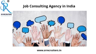 Job Consulting Agency in India