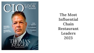 The Most Influential Chain Restaurant Leaders 2023