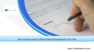 How Criminal Lawyer helps to Investigate for Your Case