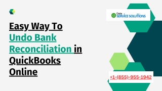 Undo Bank Reconciliation in QuickBooks Online with Easy Tricks
