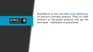 Online Dispensary Buyweed.cc