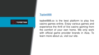 Searching For Best Online Casino Games