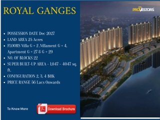 2bhk flat in Royal Ganges