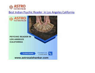 Best Indian Psychic Reader  in Los Angeles California