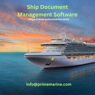 Ship Document Management Software