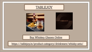 Buy Whiskey Glasses Online