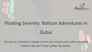 Floating Serenity Balloon Adventures in Dubai