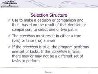 Selection Structure