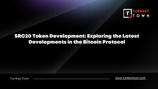 SRC20 Token Development Exploring the Latest Developments in the Bitcoin Protocol