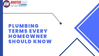 Plumbing Terms Every Homeowner Should Know