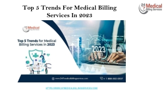 Top 5 Trends For Medical Billing Services In 2023