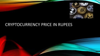 Cryptocurrency Price in Rupees