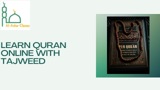 Learn quran online with tajweed