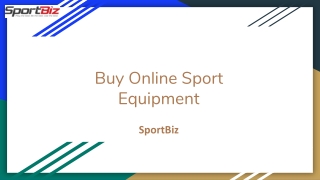 Buy Online Sport Equipment