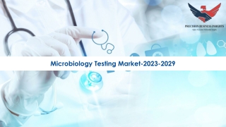 Microbiology Testing Market Empowering Healthcare with Rapid Growth