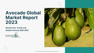 Avocado Market 2023 - Share, Ongoing Trends, Size, Growth Rate And Key Players