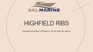 Highfield Ribs Online in UK