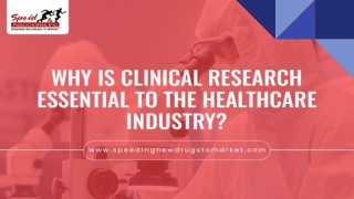 Why Is Clinical Research Essential To the Healthcare Industry_