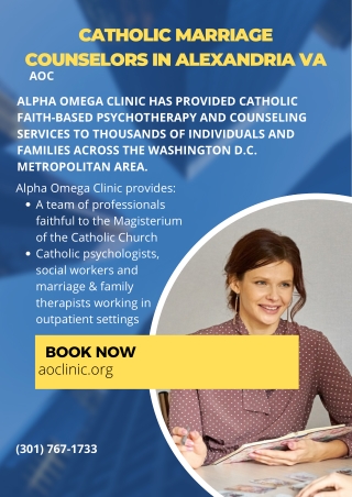 Catholic Marriage Counselors in Alexandria VA