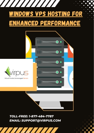 Windows VPS Hosting for Enhanced Performance