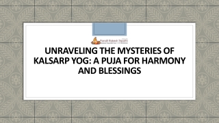 Unraveling the Mysteries of Kalsarp Yog