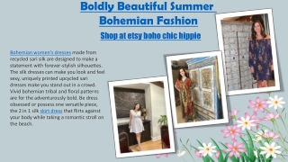 Boldly Beautiful Summer Bohemian Fashion