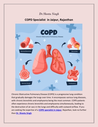 COPD Specialist  in Jaipur