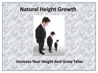 Grow Taller Height Capsule Supplement